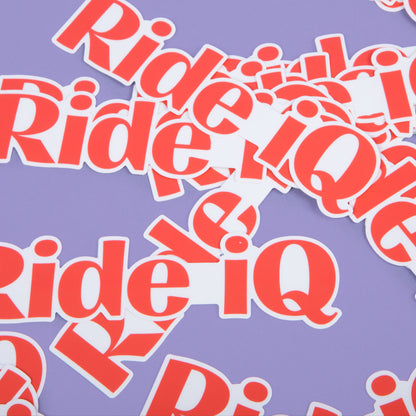Ride iQ Stickers